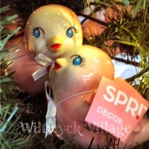 NWT Pink Kitsch Ceramic Lovebirds 2023 Target Exclusive